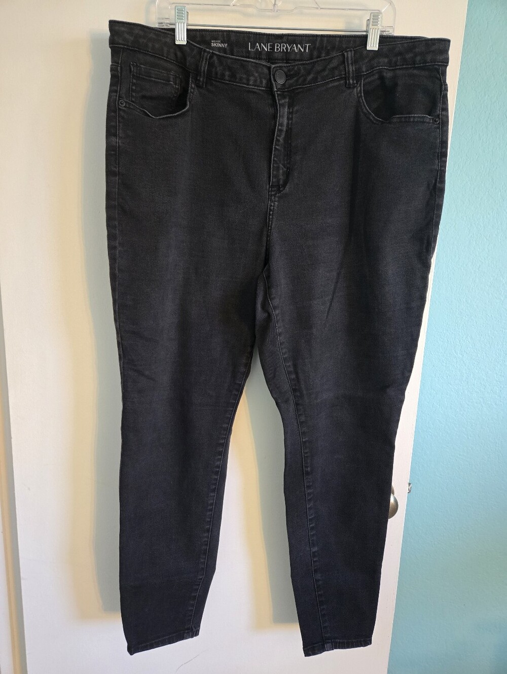 Lane Bryant Black Skinny Jeans 22